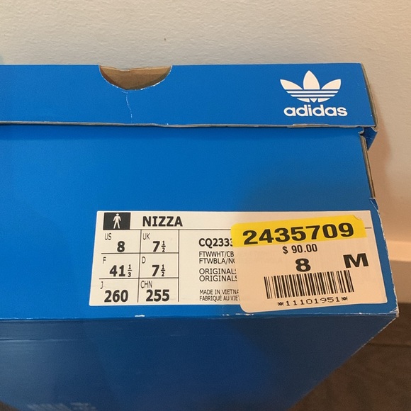 Adidas Nizza mens! Like new! - Picture 10 of 11